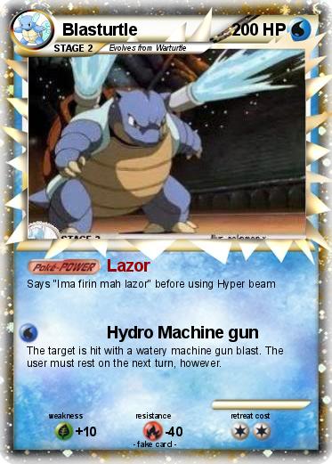 Pokemon Blasturtle
