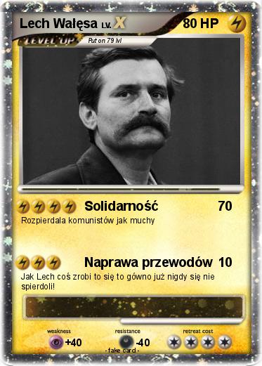 Pokemon Lech Wałęsa