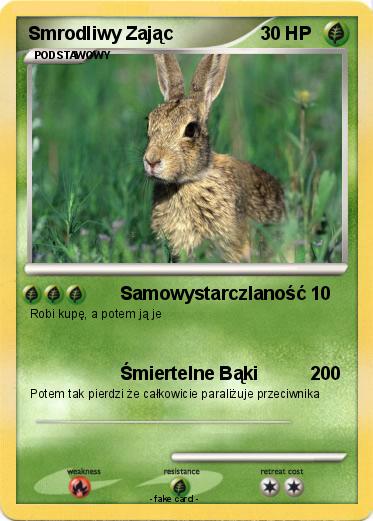 Pokemon Smrodliwy Zając