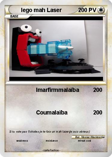 Pokemon lego mah Laser