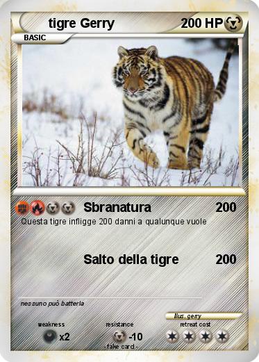 Pokemon tigre Gerry