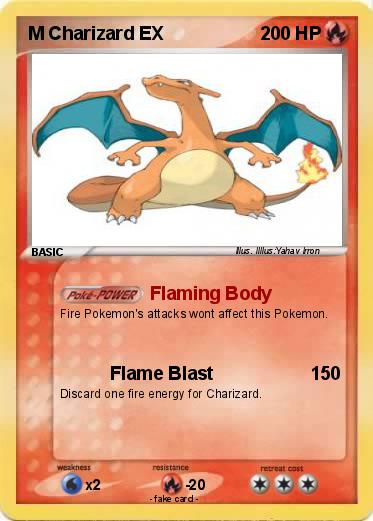 Pokemon M Charizard EX