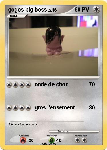 Pokemon gogos big boss
