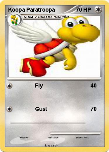 Pokemon Koopa Paratroopa