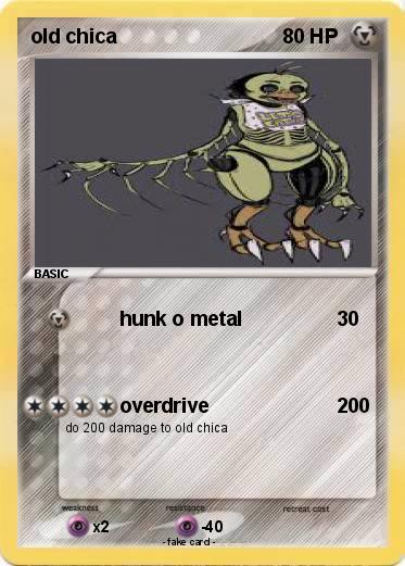 Pokemon old chica