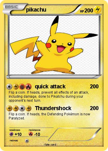 Pokemon pikachu