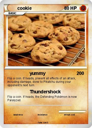 Pokemon cookie