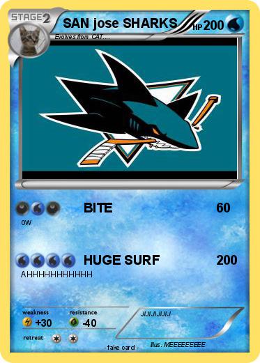 Pokemon SAN jose SHARKS