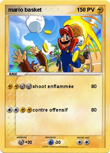 Pokemon mario basket