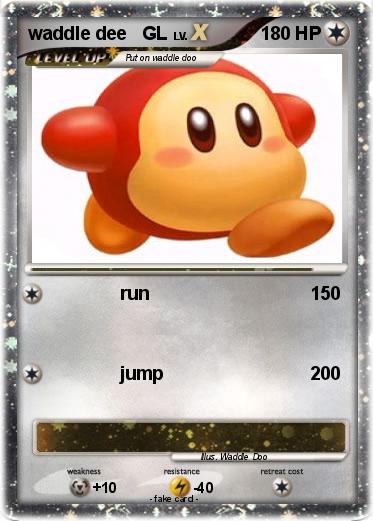 Pokemon waddle dee   GL