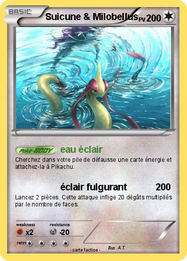 Pokemon Suicune & Milobellus