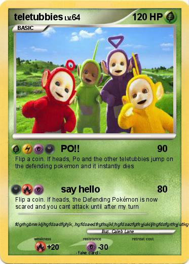 Pokemon teletubbies