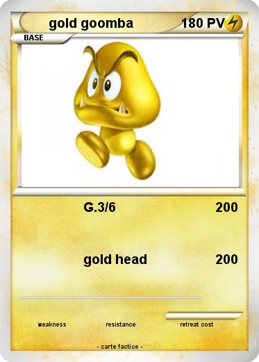 Pokemon gold goomba