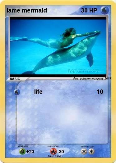 Pokemon lame mermaid
