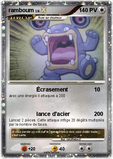 Pokemon ramboum