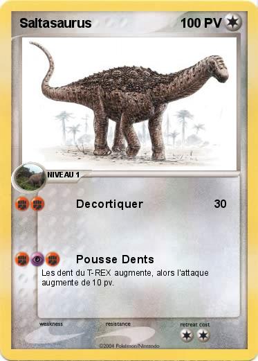 Pokemon Saltasaurus