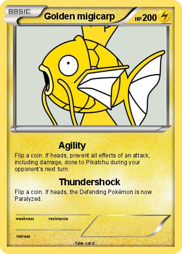 Pokemon Golden migicarp