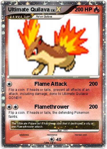 Pokemon Ultimate Quilava