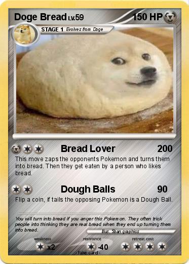 Pokemon Doge Bread