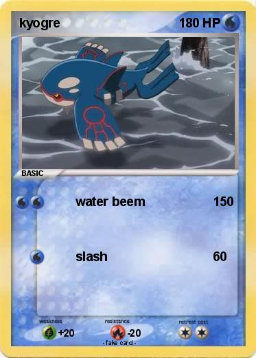 Pokemon kyogre