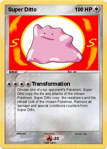 Pokemon Super Ditto