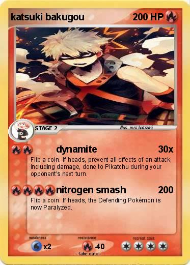 Pokemon katsuki bakugou