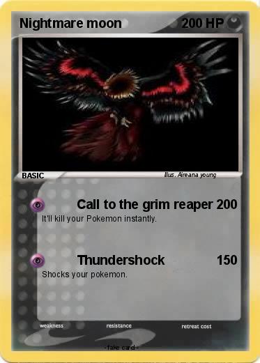 Pokemon Nightmare moon