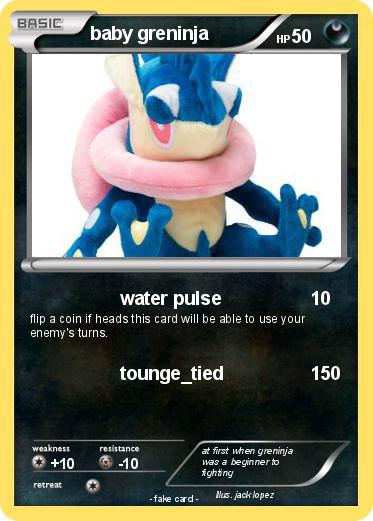 Pokemon baby greninja