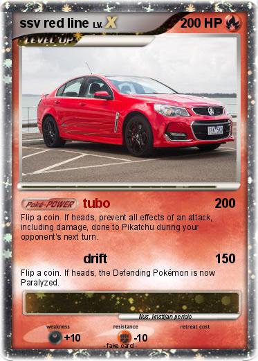 Pokemon ssv red line