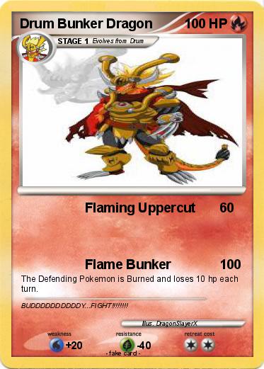 Pokemon Drum Bunker Dragon