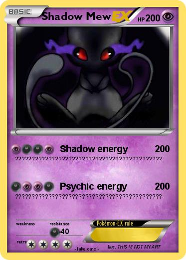 Pokemon Shadow Mew