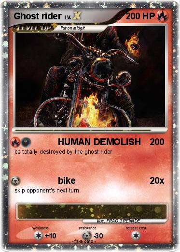 Pokemon Ghost rider