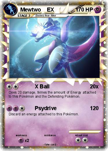 Pokemon Mewtwo    EX