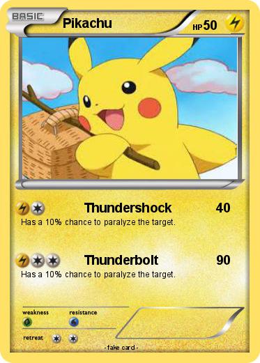 Pokemon Pikachu