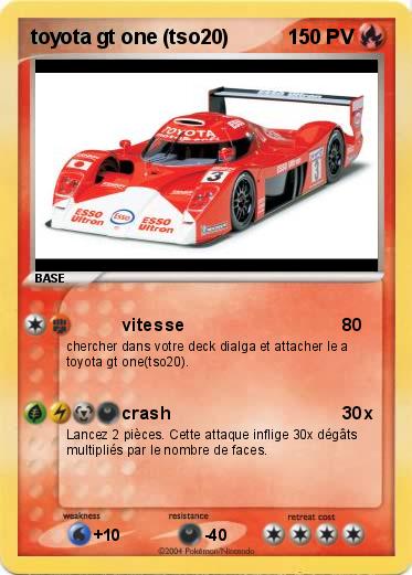 Pokemon toyota gt one (tso20)