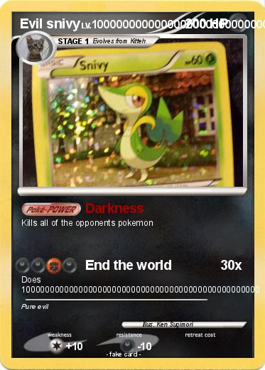 Pokemon Evil snivy