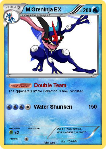 Pokemon M Greninja EX