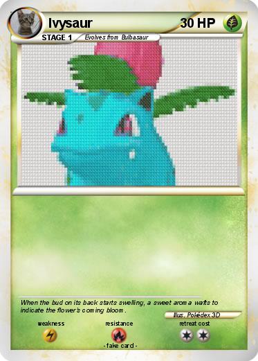 Pokemon Ivysaur