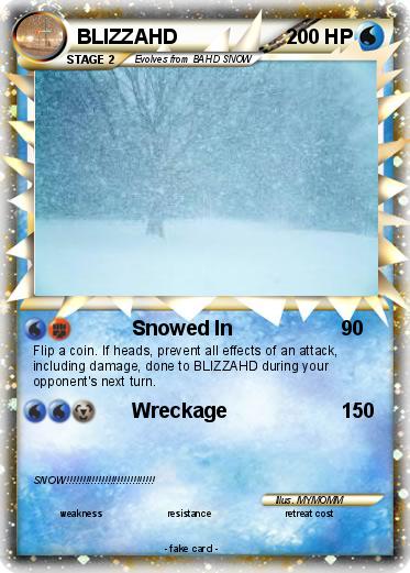 Pokemon BLIZZAHD