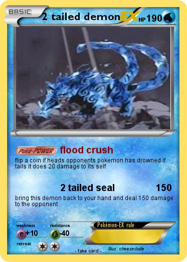 Pokemon 2 tailed demon