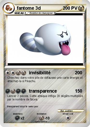 Pokemon fantome 3d