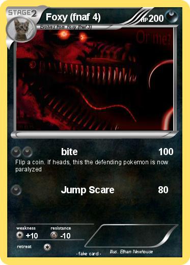 Pokemon Foxy (fnaf 4)