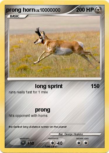 Pokemon prong horn