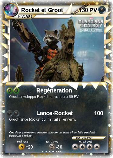 Pokemon Rocket et Groot