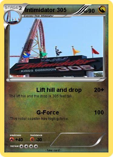 Pokemon Intimidator 305