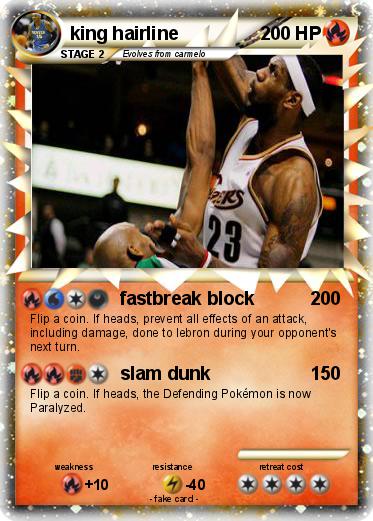 Pokemon king hairline