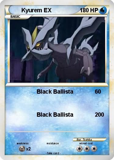 Pokemon Kyurem EX