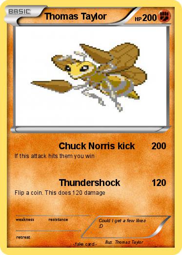 Pokemon Thomas Taylor