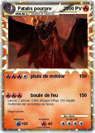 Pokemon Fatalis pourpre         20
