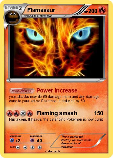 Pokemon Flamasaur